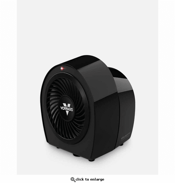 Vornado Velocity 1R Personal Heater - Black