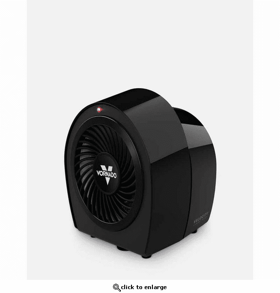 Vornado Velocity 1R Personal Heater - Black