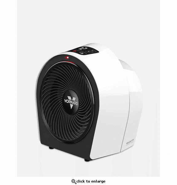 Vornado Velocity 3R Whole Room Heater - Ice White