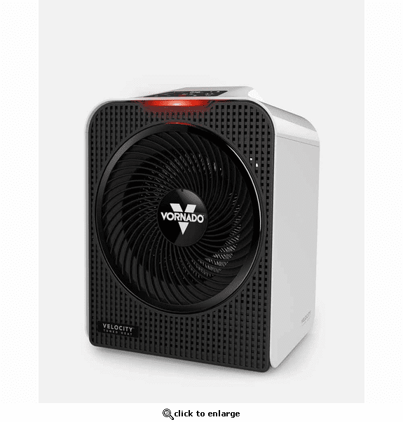 Vornado Velocity 5 Whole Room Heater with Auto Climate - Ice White