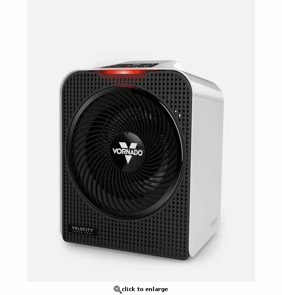 Vornado Velocity 5 Whole Room Heater with Auto Climate - Ice White