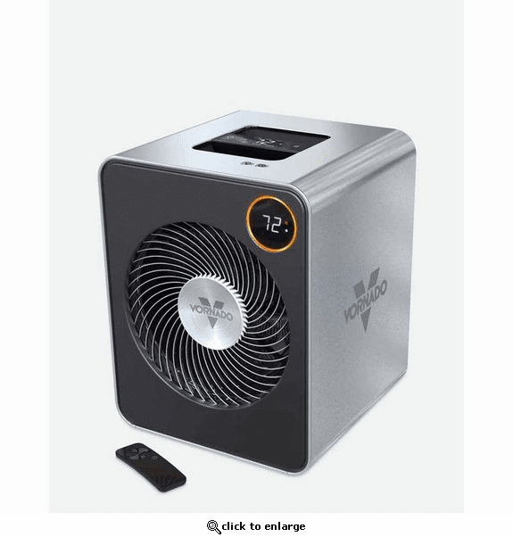Vornado VMHi600 Whole Room Stainless Steel Heater with Auto Climate - Stainless Steel