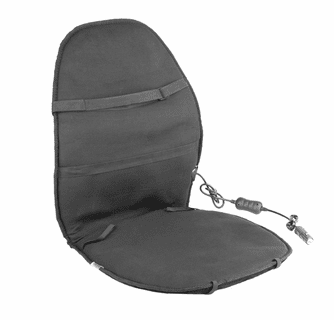 Wagan Deluxe Soft Velour Heated Seat Cushion
