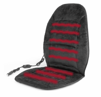 Wagan Deluxe Soft Velour Heated Seat Cushion