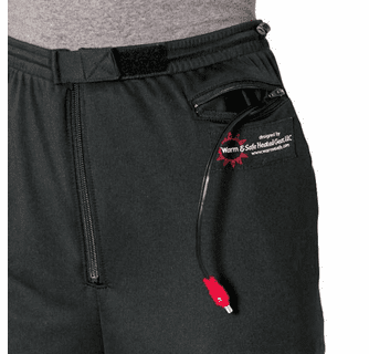 Warm & Safe Generation Windblock Women's Heated Pants Liner - 12V Motorcycle