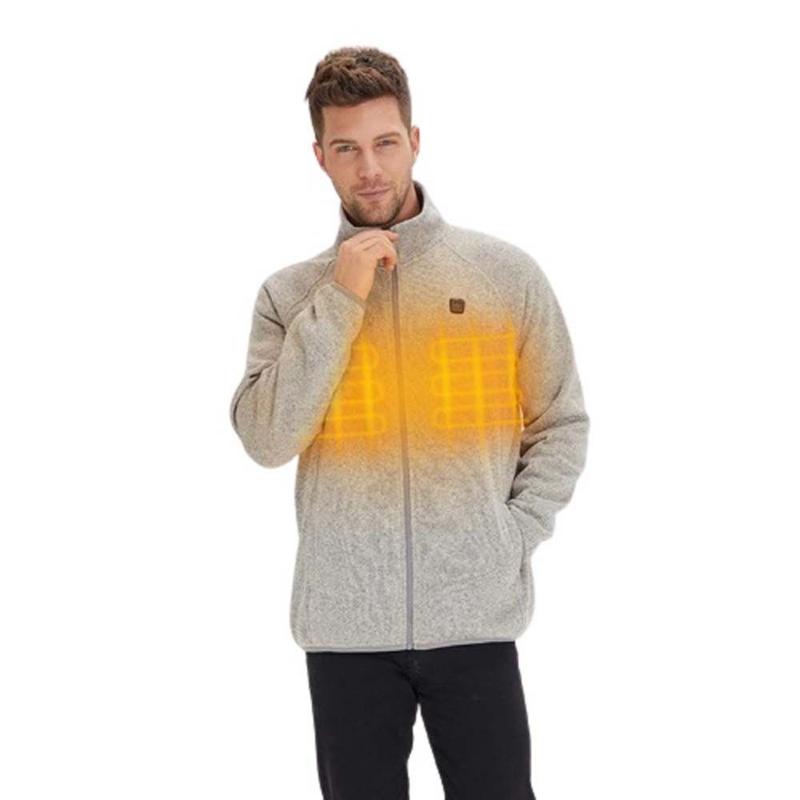 Weston Store Men's Heated Fleece Jacket My Cooling Store