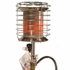 World Marketing 360 Propane(LP) Tank Top Heater with Safety Tip-Over - Match Ignition/Silver
