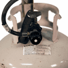 World Marketing 360 Propane(LP) Tank Top Heater with Safety Tip-Over - Match Ignition/Silver