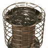 World Marketing 360 Propane(LP) Tank Top Heater with Safety Tip-Over - Match Ignition/Silver