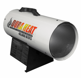 World Marketing 40,000 BTU Propane(LP) Forced Air Heater - Piezo Ignition/White