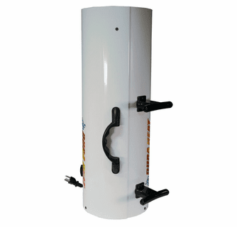 World Marketing 70K-125K BTU Propane(LP) Forced Air Heater - Continuous Ignition/White
