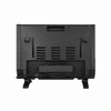 World Marketing Comfort Glow Infrared Quartz Electric Space Heater with Remote Control - Black