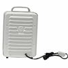 World Marketing Comfort Glow Milkhouse Style Electric Heater with 3-prong Grounded Plug - White