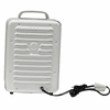 World Marketing Comfort Glow Milkhouse Style Electric Heater with 3-prong Grounded Plug - White