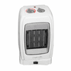 World Marketing Comfort Glow Oscillating Ceramic Heater - White