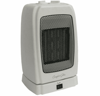 World Marketing Comfort Glow Oscillating Ceramic Heater - White