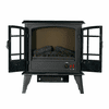 World Marketing Comfort Glow The Keystone Infrared Quartz Electric Stove - Black
