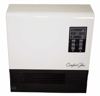 World Marketing Comfort Glow Wall Mount Heater for Bathroom with Remote - White