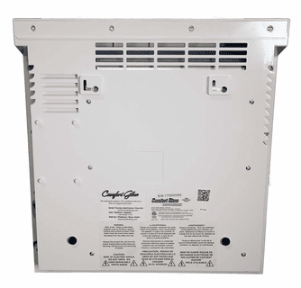 World Marketing Comfort Glow Wall Mount Heater for Bathroom with Remote - White