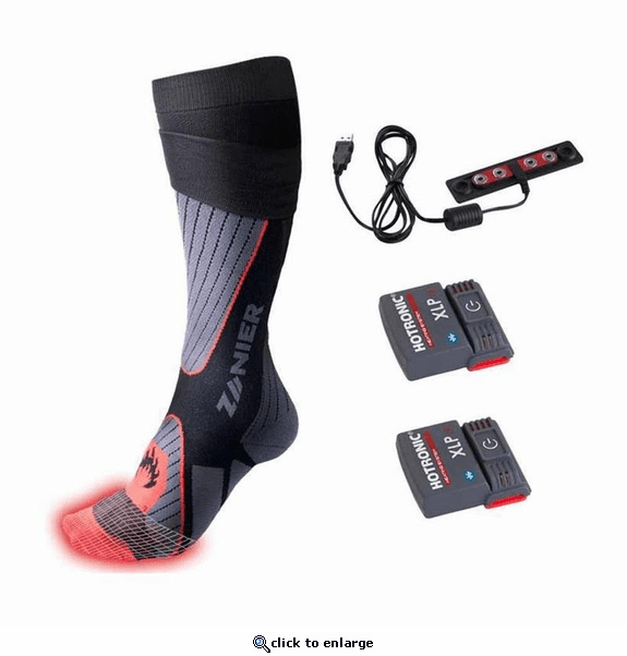 Zanier Heated 1P BT Socks Set XLP