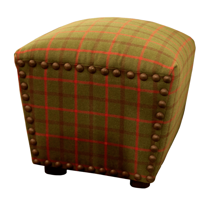 Old Hickory Cube Ottoman