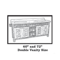 Old Hickory Old Faithful Vanity with Birch Accents