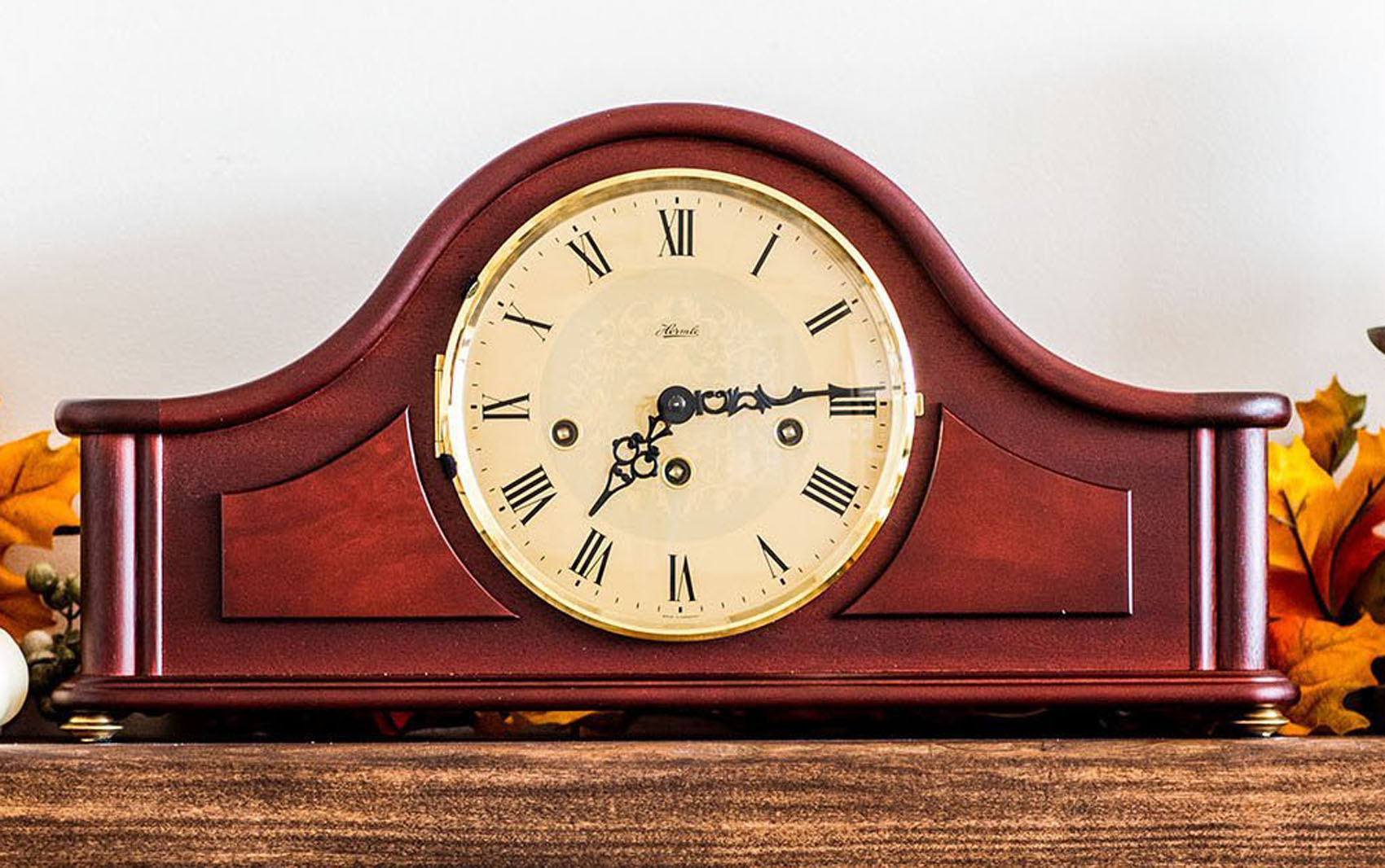 Acton Key Wound Mantel Clock by Hermle 501 and up...