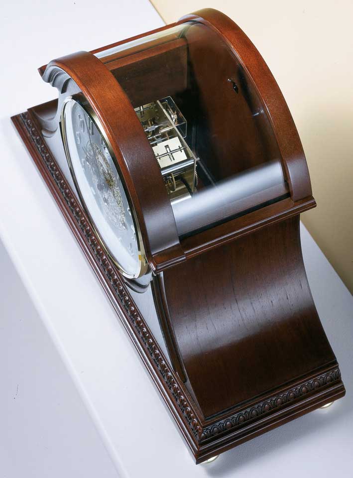 Barrett Key Wound Mantel Clock by Howard Miller 501 and up...