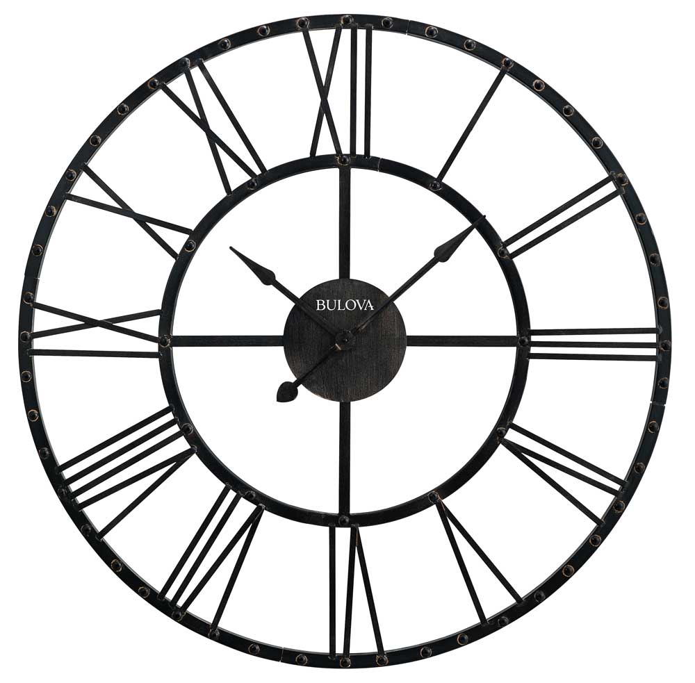 Carmen Wall Clock 45" by Bulova Large / Extra Large