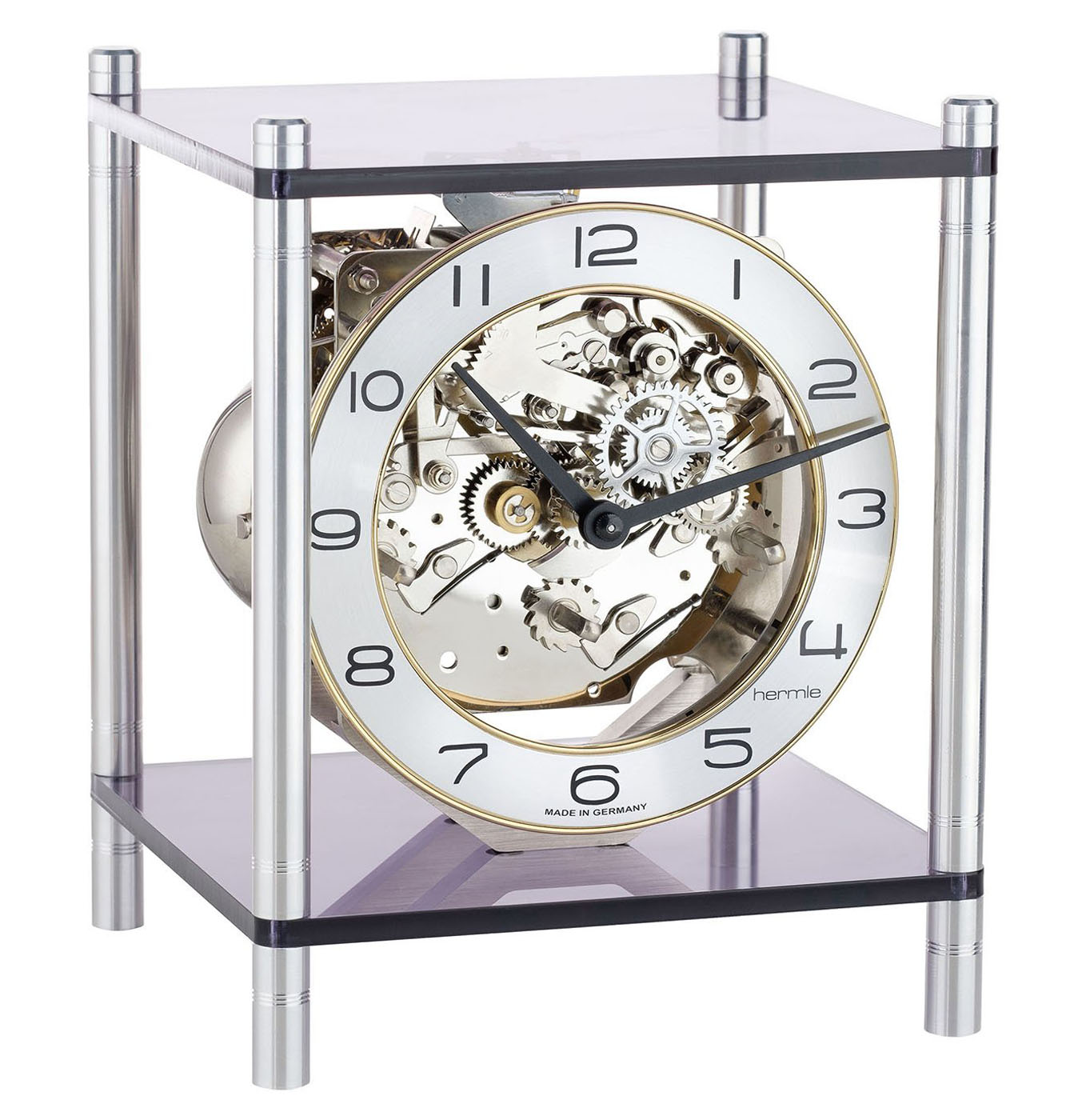 Cygnus Key Wound Mantel Clock by Hermle 501 and up...