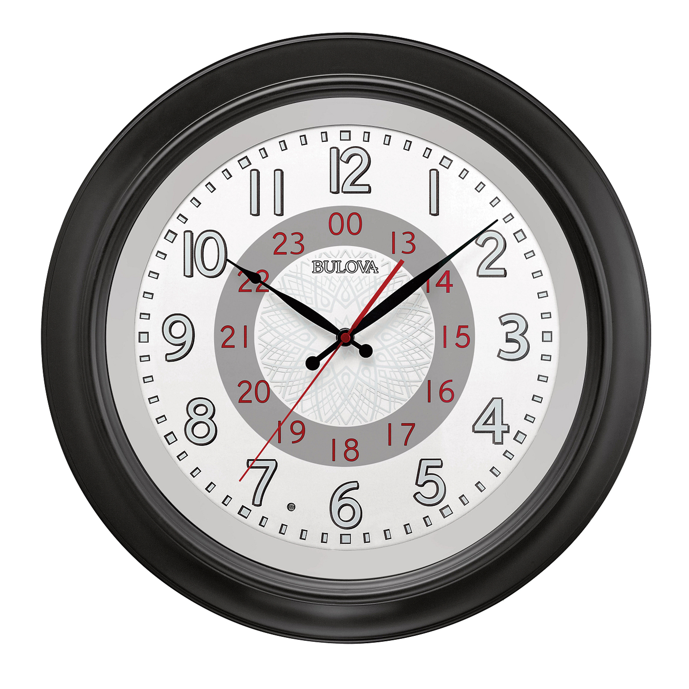 First Responder Illuminated Wall Clock 20" by Bulova 101 200