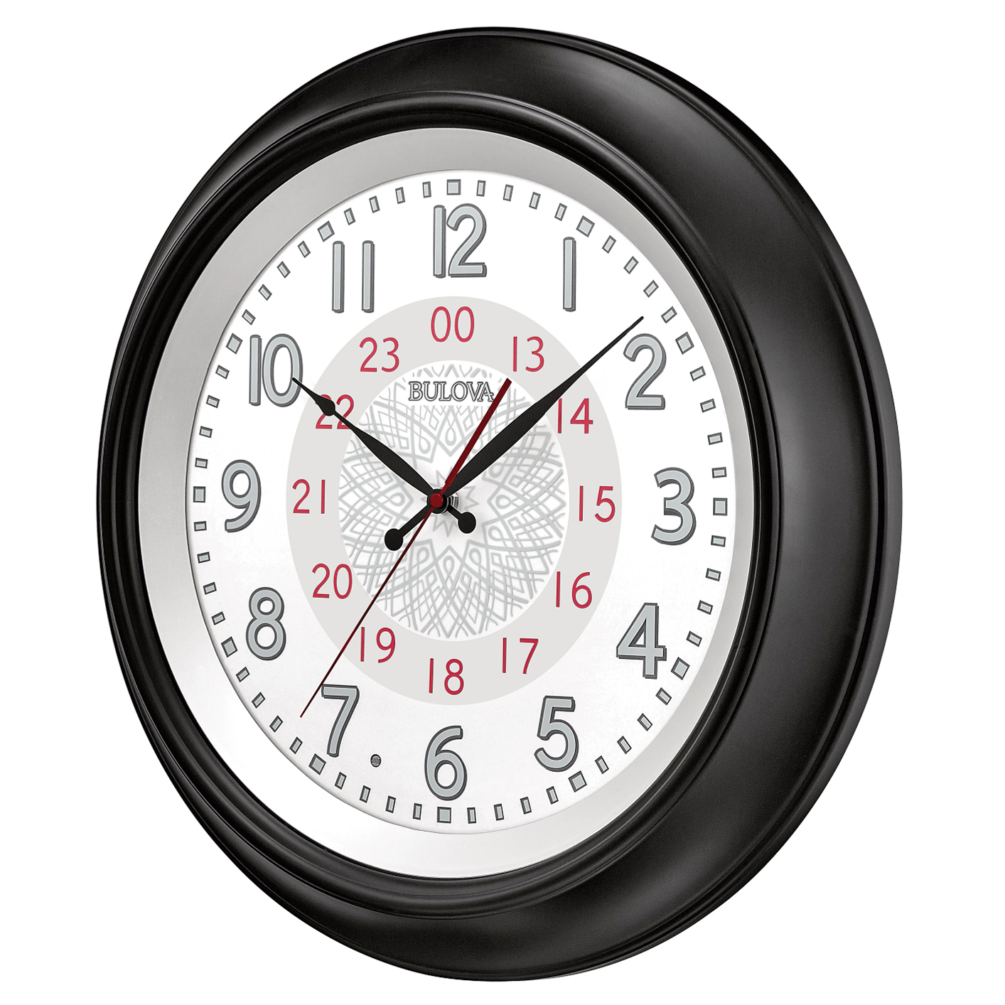 First Responder Illuminated Wall Clock 20" by Bulova 101 200