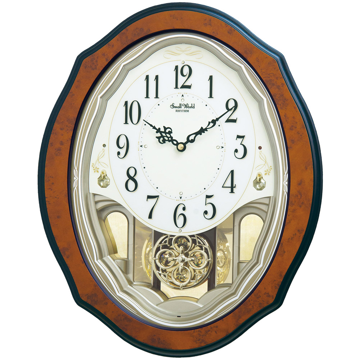 Harmonic Juliet Musical Motion Wall Clock by Rhythm Clocks 201 300