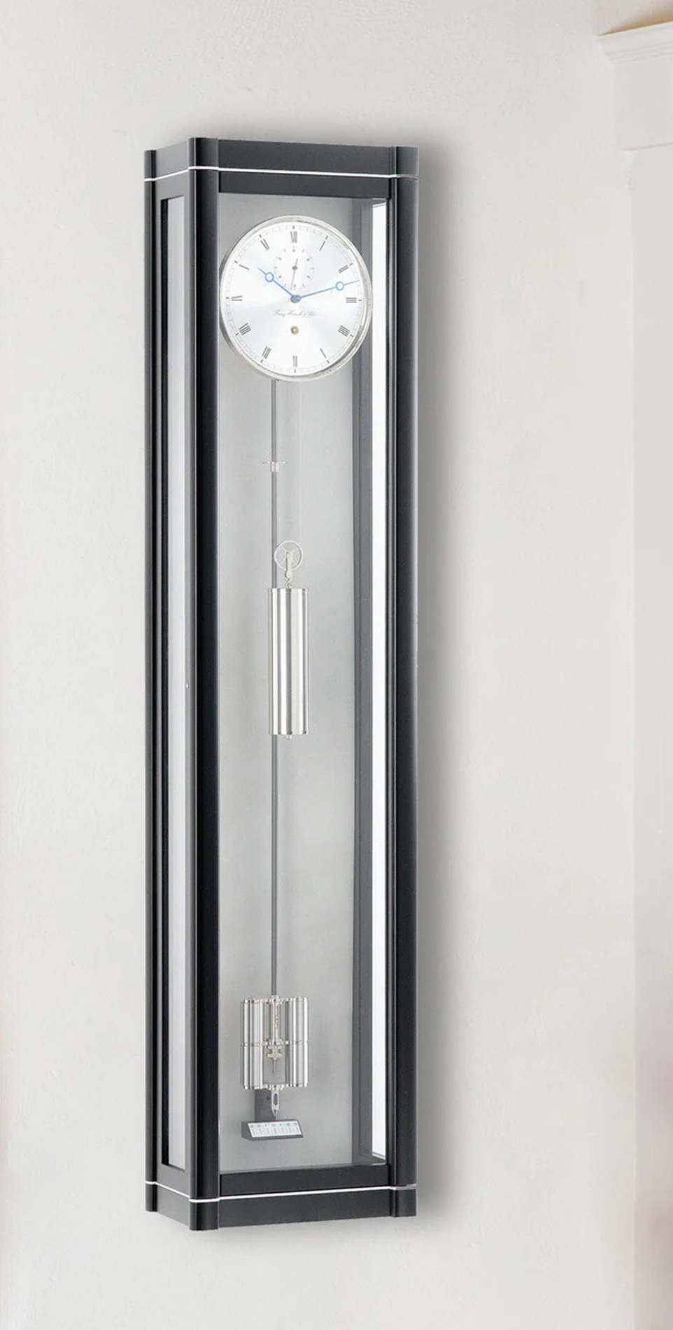 Kingsland Long Case Keywound Wall Clock by Hermle New Items