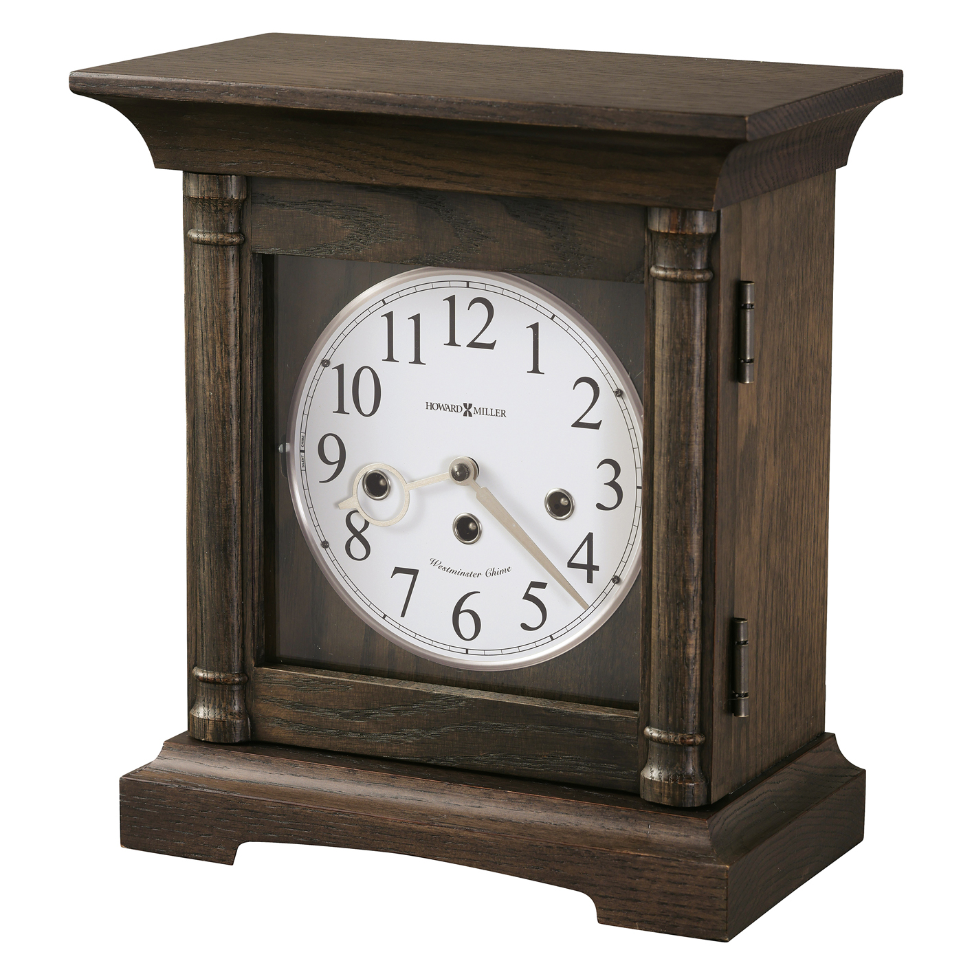 Pike Chiming Keywound Mantel Clock by Howard Miller 501 and up...