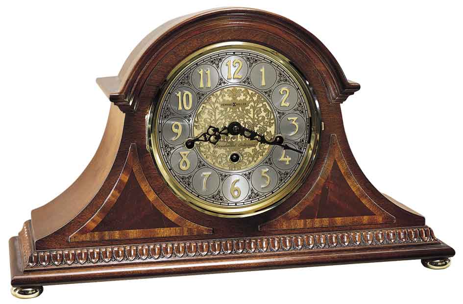 ster Key Wound Mantel Clock by Howard Miller 501 and up...