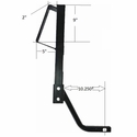 1-1/4 Inch Receiver Hitch Spare Tire Mount by Hornet Outdoors