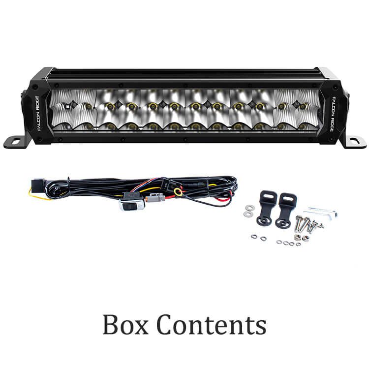 12 Inch Summit Double Row Light Bar Side By Side Stuff