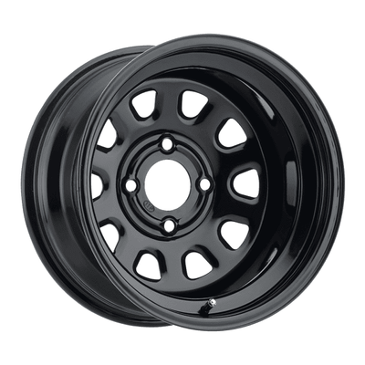 WORK Script 15×6J 4×100 ITP Delta Steel Black UTV Wheel - 4/156 | Side By Side Stuff