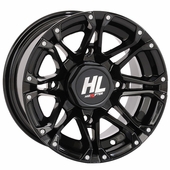 12x7 High Lifter HL3 Gloss Black Wheel - 4/110
