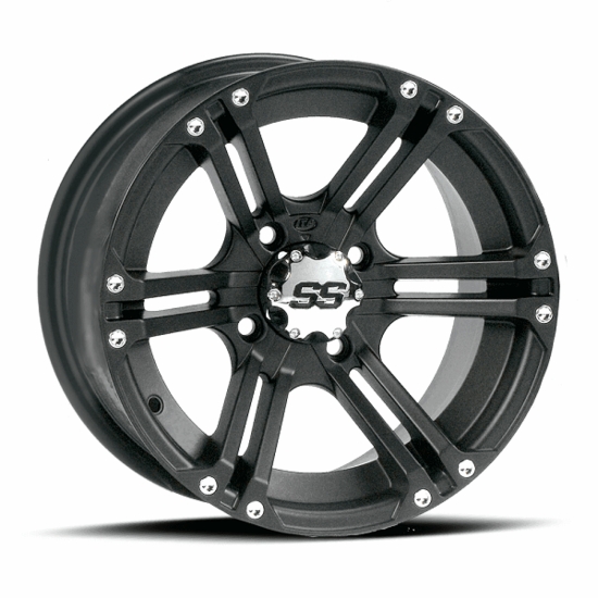 12x7 ITP SS212 Black Wheel - 4/110