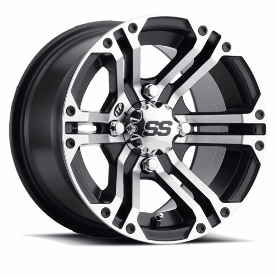 12x7 ITP SS212 Machined Wheel - 4/110