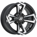 12x7 Sedona Riot Wheel w/ 26-9-12 Rip-Saw R/T Tire - 4/110