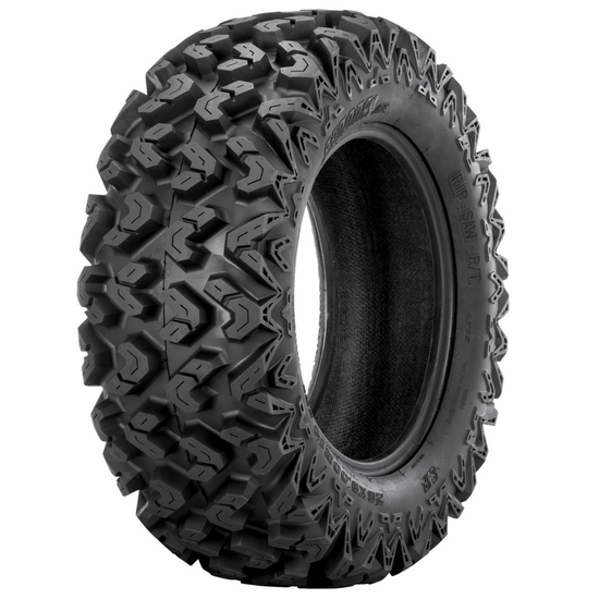 12x7 Sedona Riot Wheel w/ 26-9-12 Rip-Saw R/T Tire - 4/110 - alt image 1