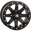 14x10 High Lifter HL9 Matte Black Beadlock Wheel - 4/137
