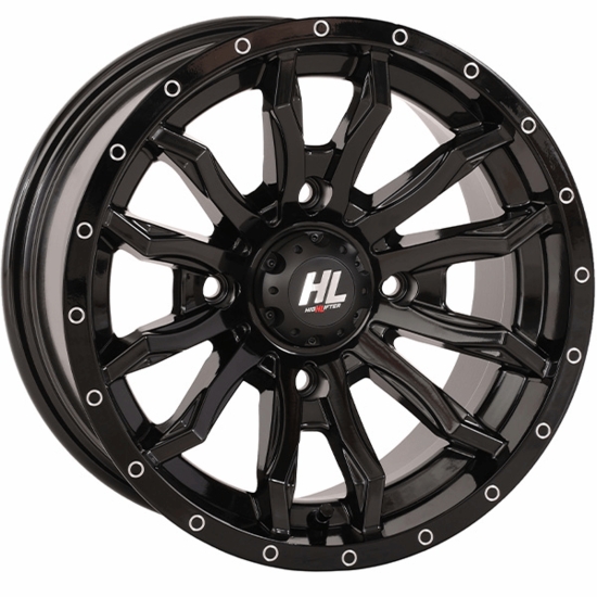 14x7 High Lifter HL21 Gloss Black Wheel - 4/137