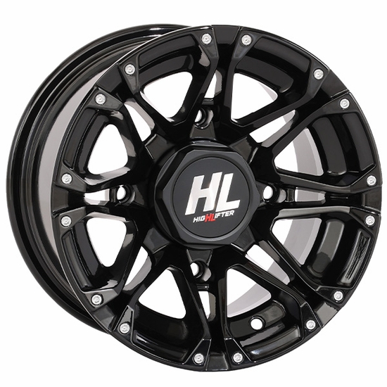 14x7 High Lifter HL3 Gloss Black Wheel - 4/137