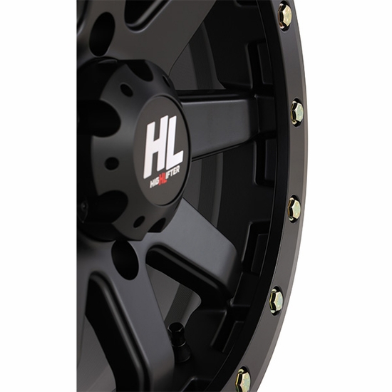 14x7 High Lifter HL9 Matte Black Beadlock Wheel - 4/137 - alt image 0