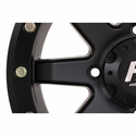 14x7 High Lifter HL9 Matte Black Beadlock Wheel - 4/137