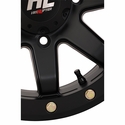 14x7 High Lifter HL9 Matte Black Beadlock Wheel - 4/156